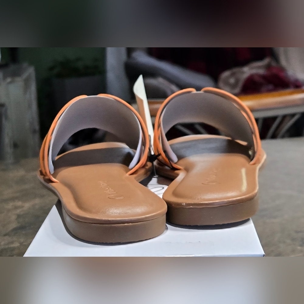 The Drop Women's Monika Flat H-Band Slide Sandal #783, 784, 785, 786 - Picture 6 of 11